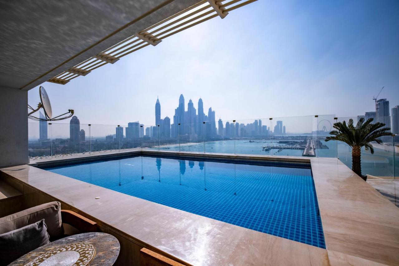 Отель Five Palm Luxury Penthouse Full Marina View & Private Pool Дубай Экстерьер фото