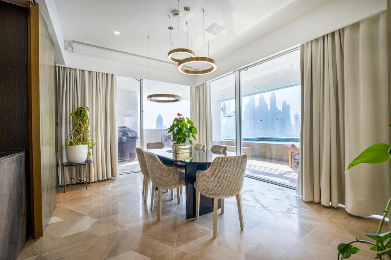 Отель Five Palm Luxury Penthouse Full Marina View & Private Pool Дубай Экстерьер фото