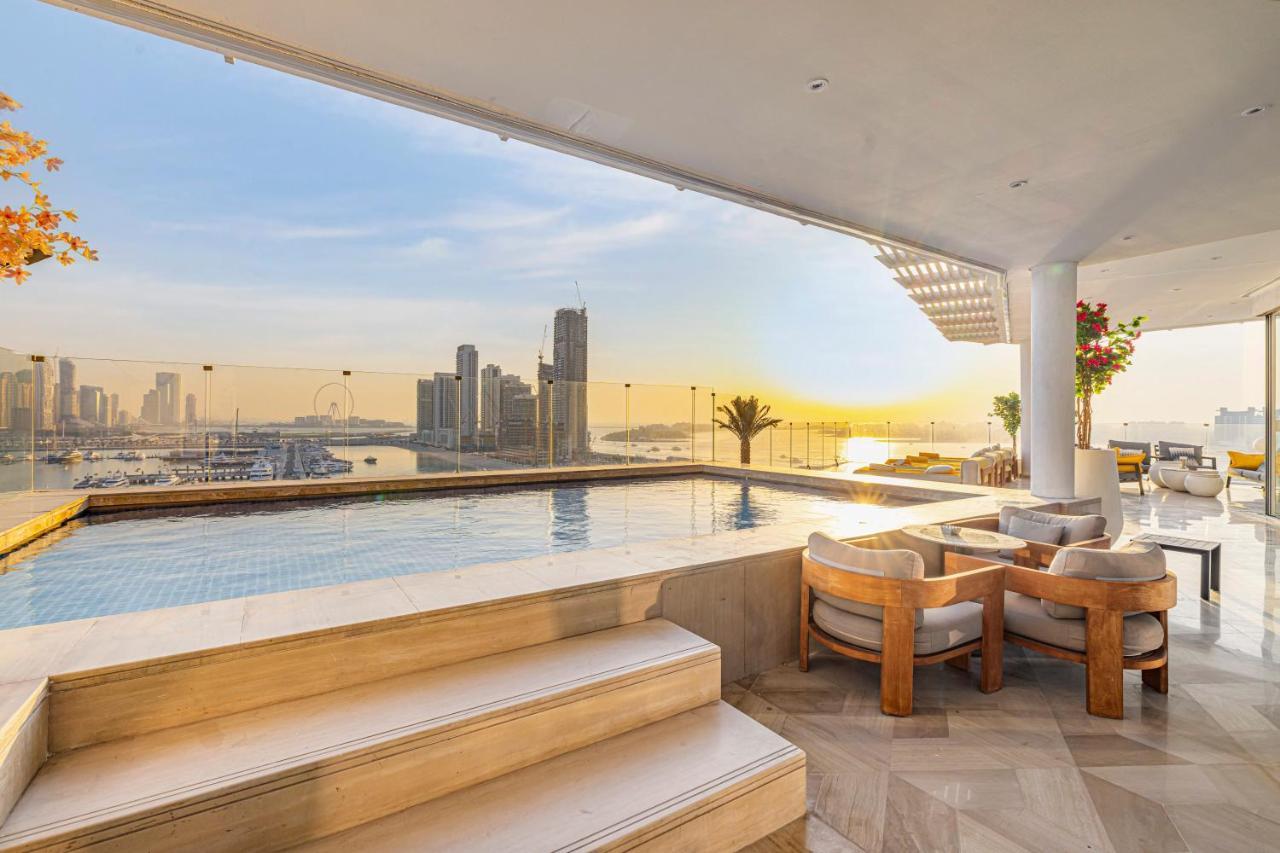 Отель Five Palm Luxury Penthouse Full Marina View & Private Pool Дубай Экстерьер фото