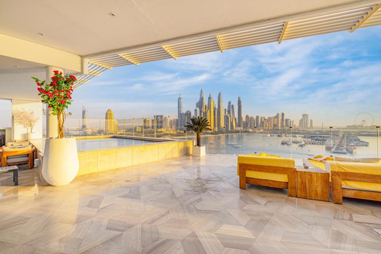 Отель Five Palm Luxury Penthouse Full Marina View & Private Pool Дубай Экстерьер фото