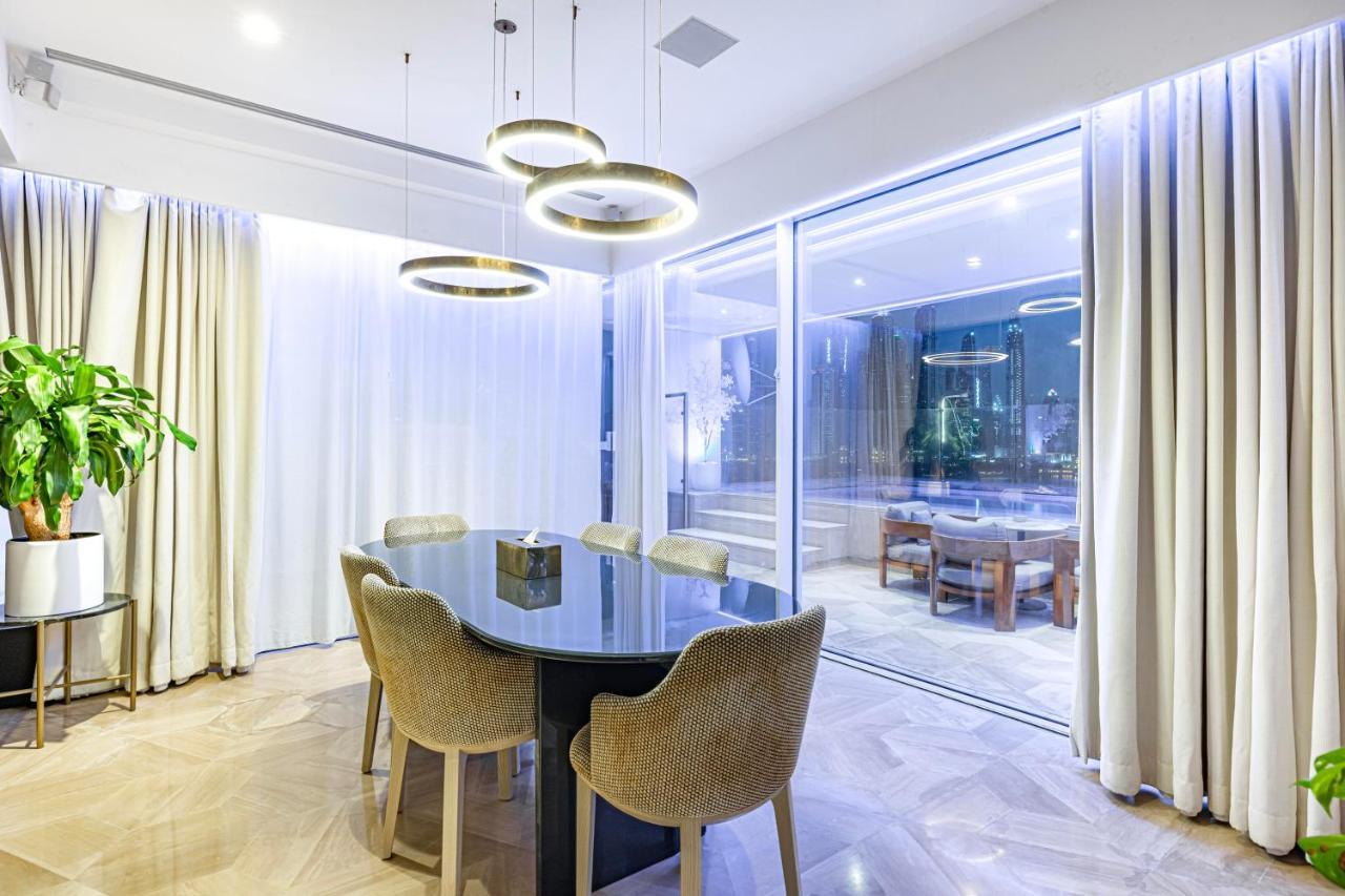 Отель Five Palm Luxury Penthouse Full Marina View & Private Pool Дубай Экстерьер фото