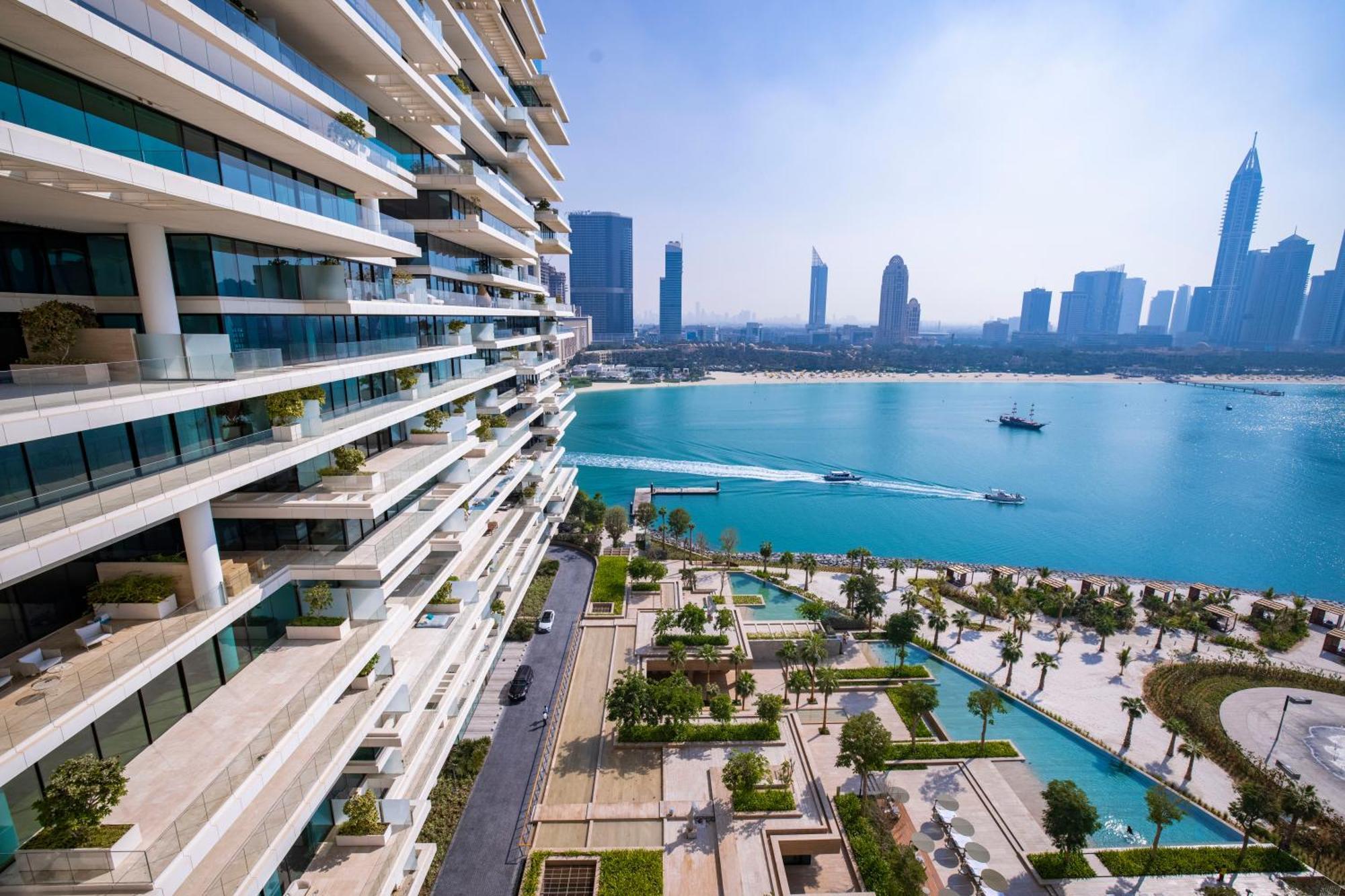 Отель Five Palm Luxury Penthouse Full Marina View & Private Pool Дубай Экстерьер фото